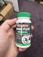 Finish Line Mineral Oil Brake Fluid 4oz Finish Line Mineral Oil Brake Fluid 4oz