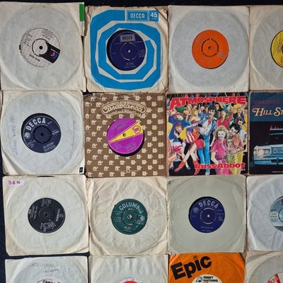 7 Vinyl Records 20pcs Lot Various Artists