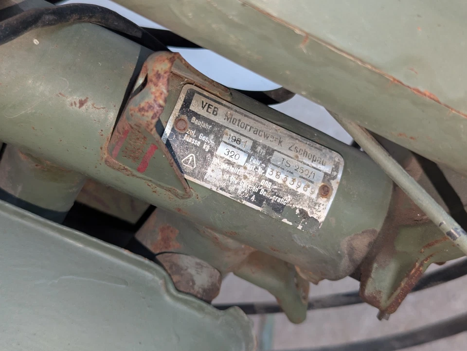 MZ TS 250/1 Militär - Bild 3 von 3