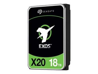 Seagate Exos X20 18TB Internal Hard Drive - 3.5 Inch Hyperscale 12GB/s SAS HDD, 