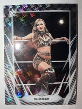 Topps Chrome WWE 2026 Logofractor Fallon Henley Wrestlemania Card