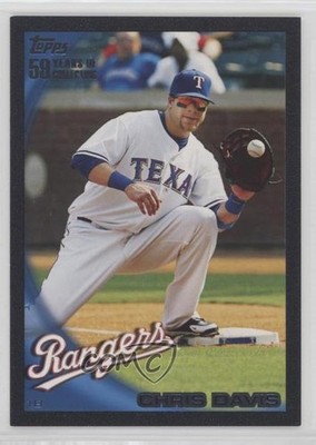 2010 Topps Black 29/59 Chris Davis #255 4g8