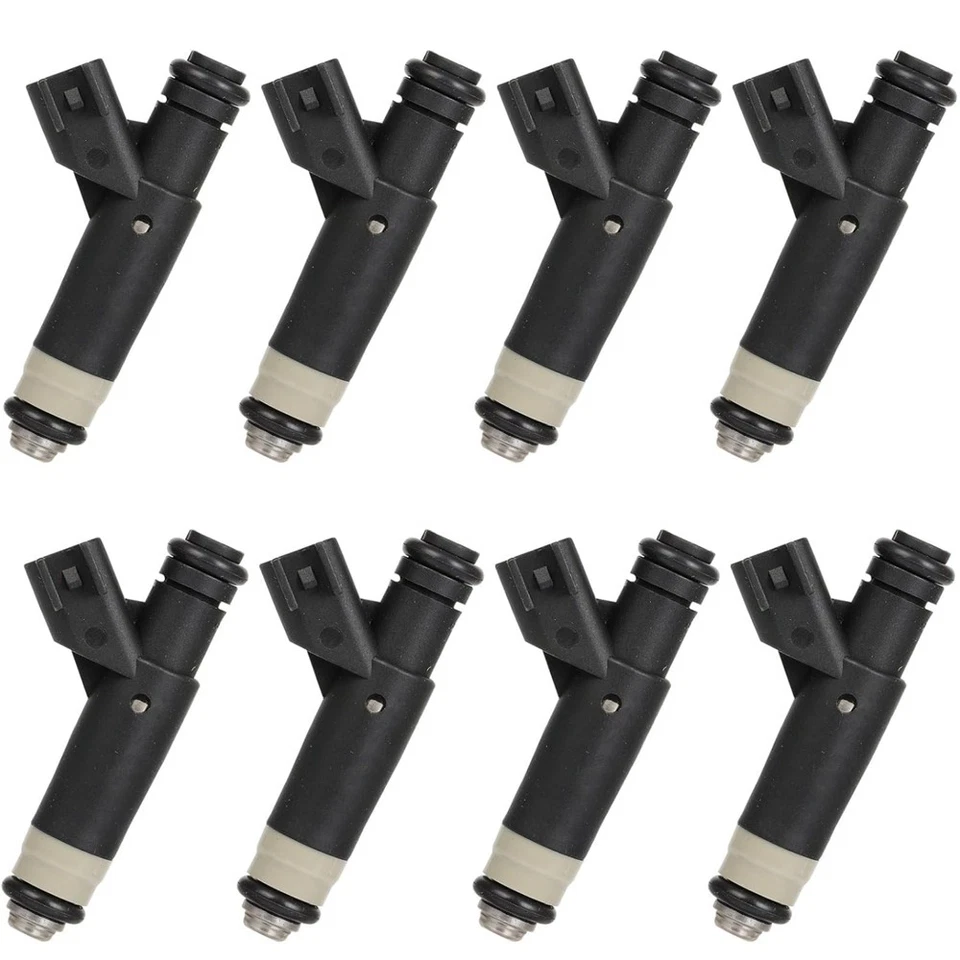 Комплект из 8 топливных форсунок FJ719 для 2004 2005 2006 Cadillac SRX STS XLR 4,6 л V8 США - Изображение 2 из 4