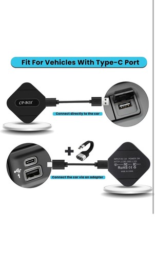 Upgrade Hikity Wireless CarPlay Adapter CarPlay USB Dongle for Car Stereo… - Picture 7 of 8