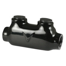 2/0-1 AWG Inline Splice Connector, Insulated, Black
