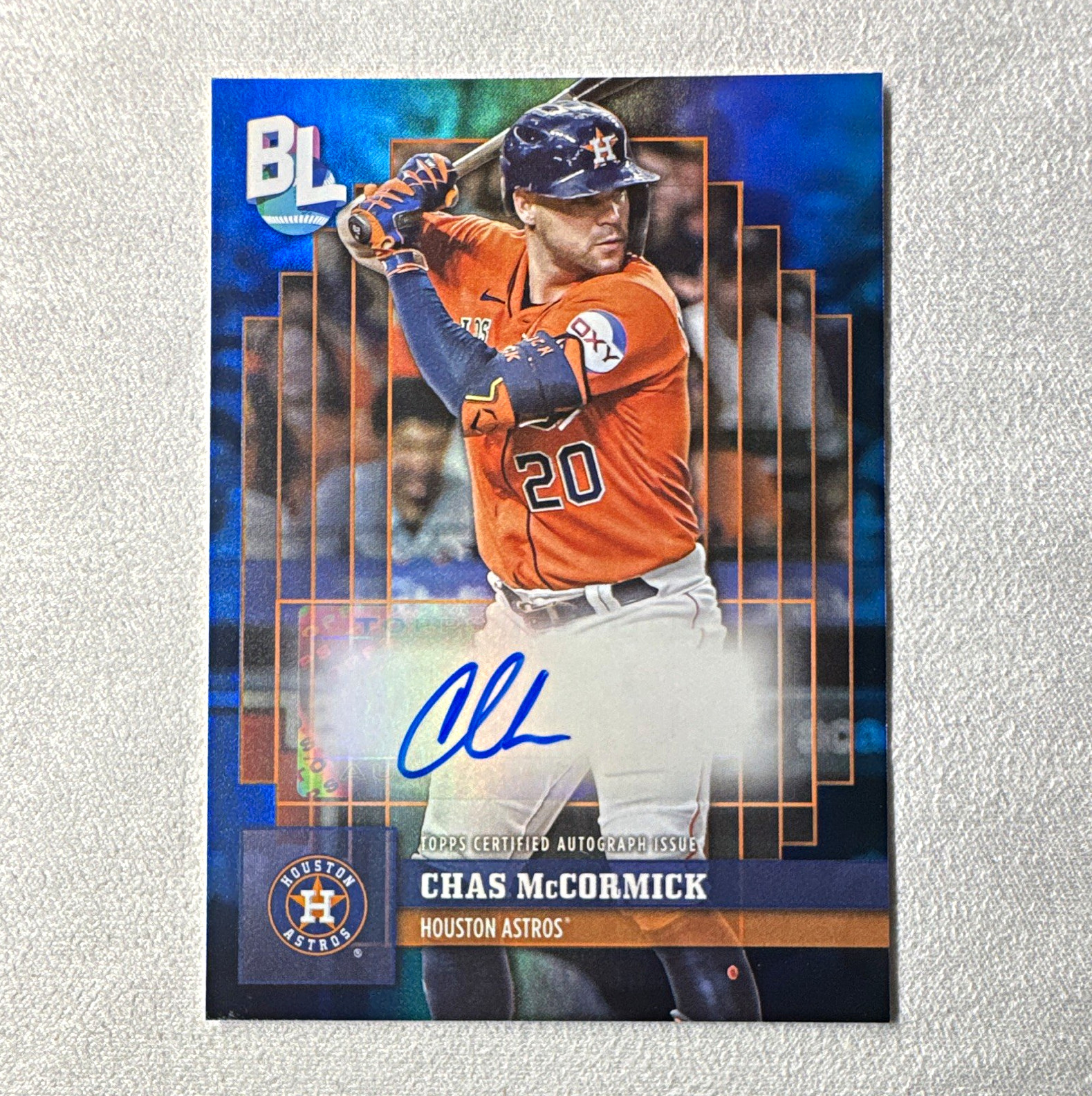 Topps Big League 2024 Chas McCormick Houston Astros Auto #BLA-CM