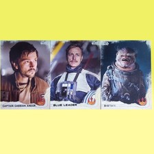 Job Lot Star Wars Rogue One Blue Leader Antoc Merrick Andor /Bistan Iakaru alien