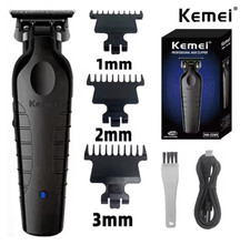 Hair Beard Trimmer Kemei KM-2299 Cordless Professional Barber Zero Gap Clipper