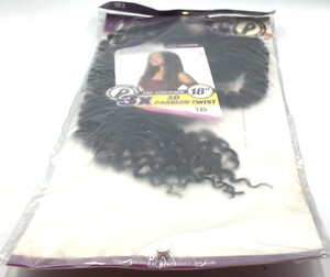 Sensationnel Lulutress Synthetic Crochet Braid - 3X 3D PASSION TWIST 18” 1B #8