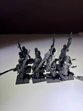 Warhammer Metal Grave Guard with Halberds x 4: Vampire Counts, Undead, Skeletons