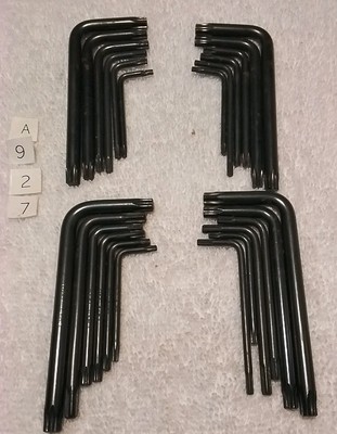 24Pc ASSORTED L-TYPE  TORX  T-10×T-40