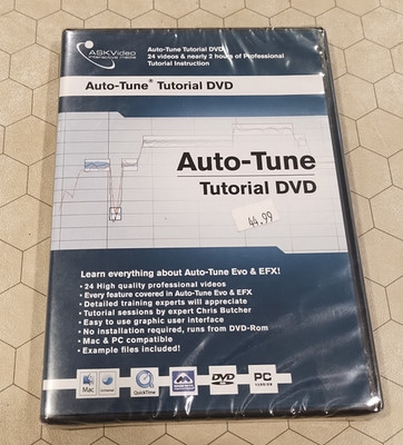 Auto-Tune Tutorial DVD, AskVideo, 2009, PC/Mac, Chris Butcher, Evo EFX ...