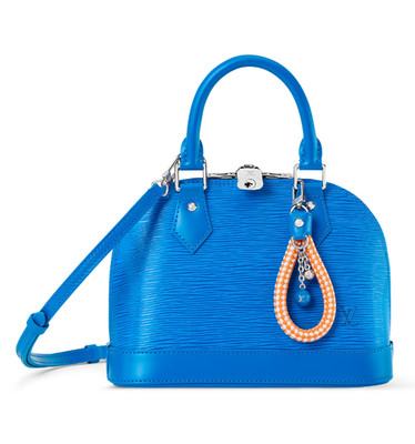 Louis Vuitton M29125 Alma BB Ocean Blue Authentic New