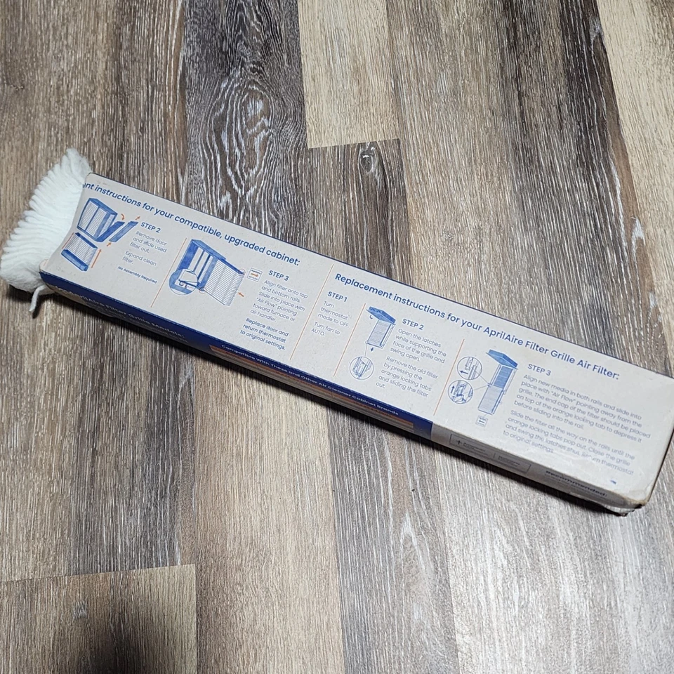 Filtro de aire Aprilaire 813 MERV 13 aire saludable 13 alergia HVAC 20x25x4 caja abierta Foto 4 de 4