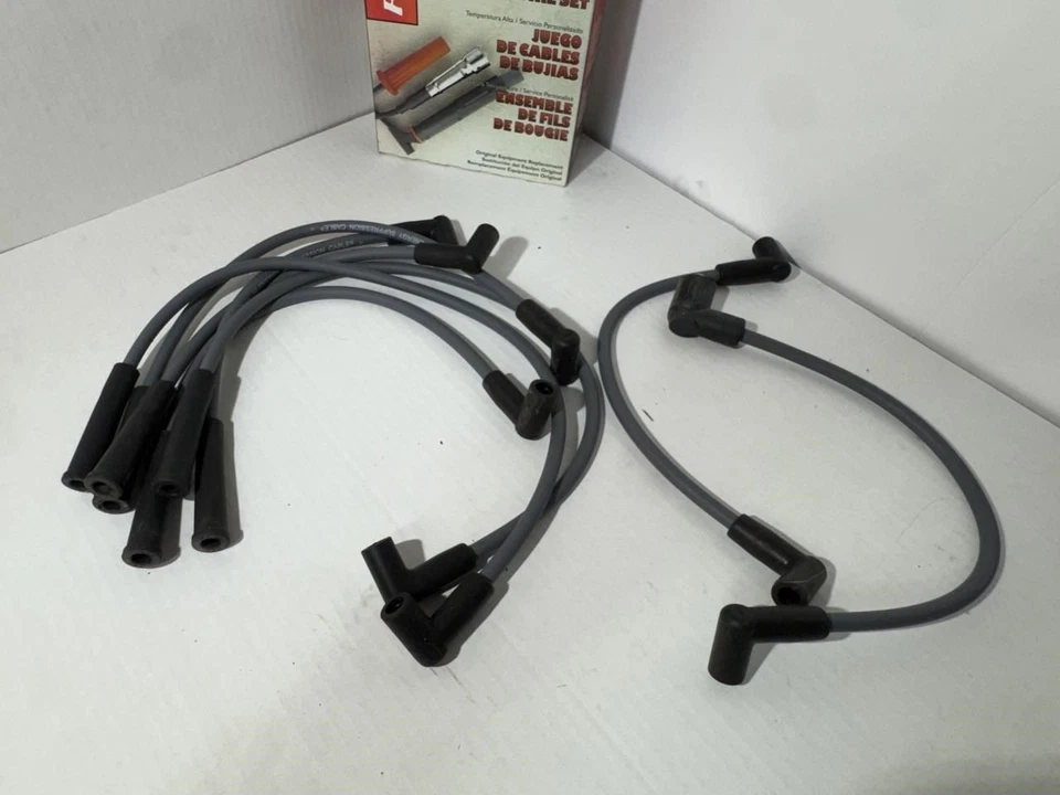 Juego de cables de bujías Ford Fairmont LTD y Mercury Zephyr 1977-1983 3,3 L 4,1 L Foto 2 de 3