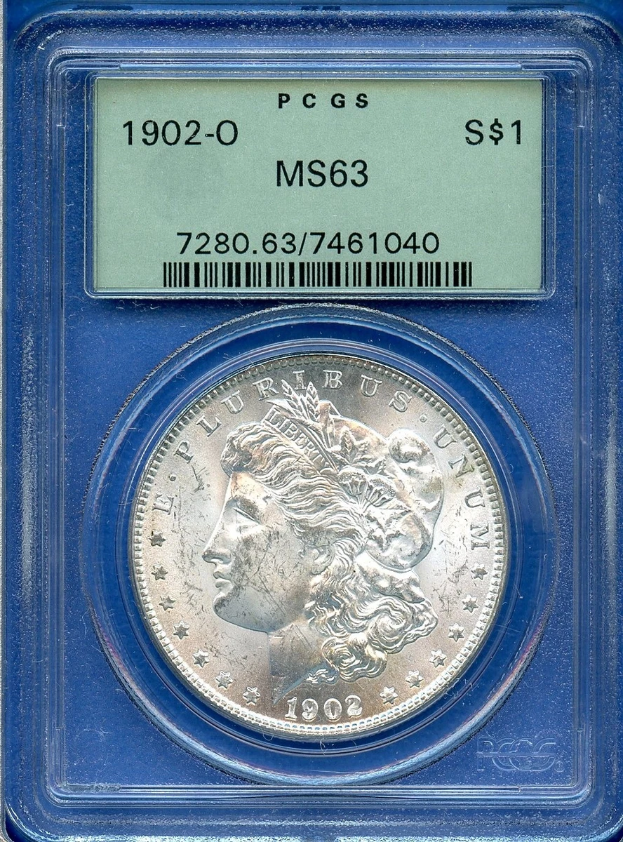 MS 63 Graded 1902 Year Morgan US Dollars (1878-1921) for sale | eBay