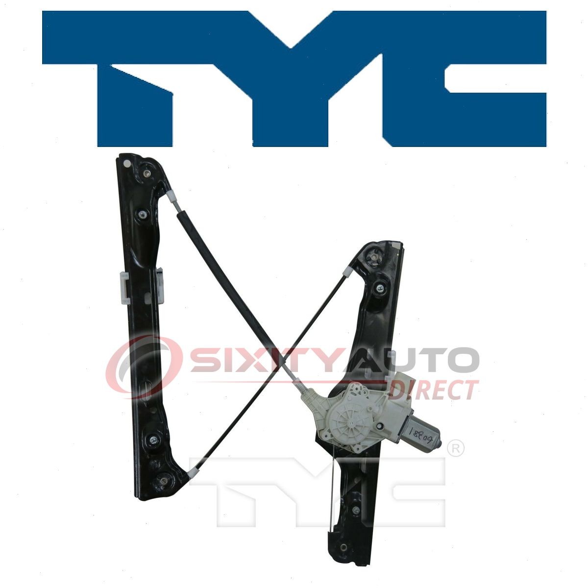 TYC Front Left Power Window Motor  Regulator Assembly for 2007-2008 BMW ny