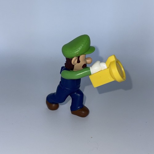Torcia gialla Super Mario Bros film Nintendo Luigi cake topper giocattolo 2022 - Foto 2 di 2
