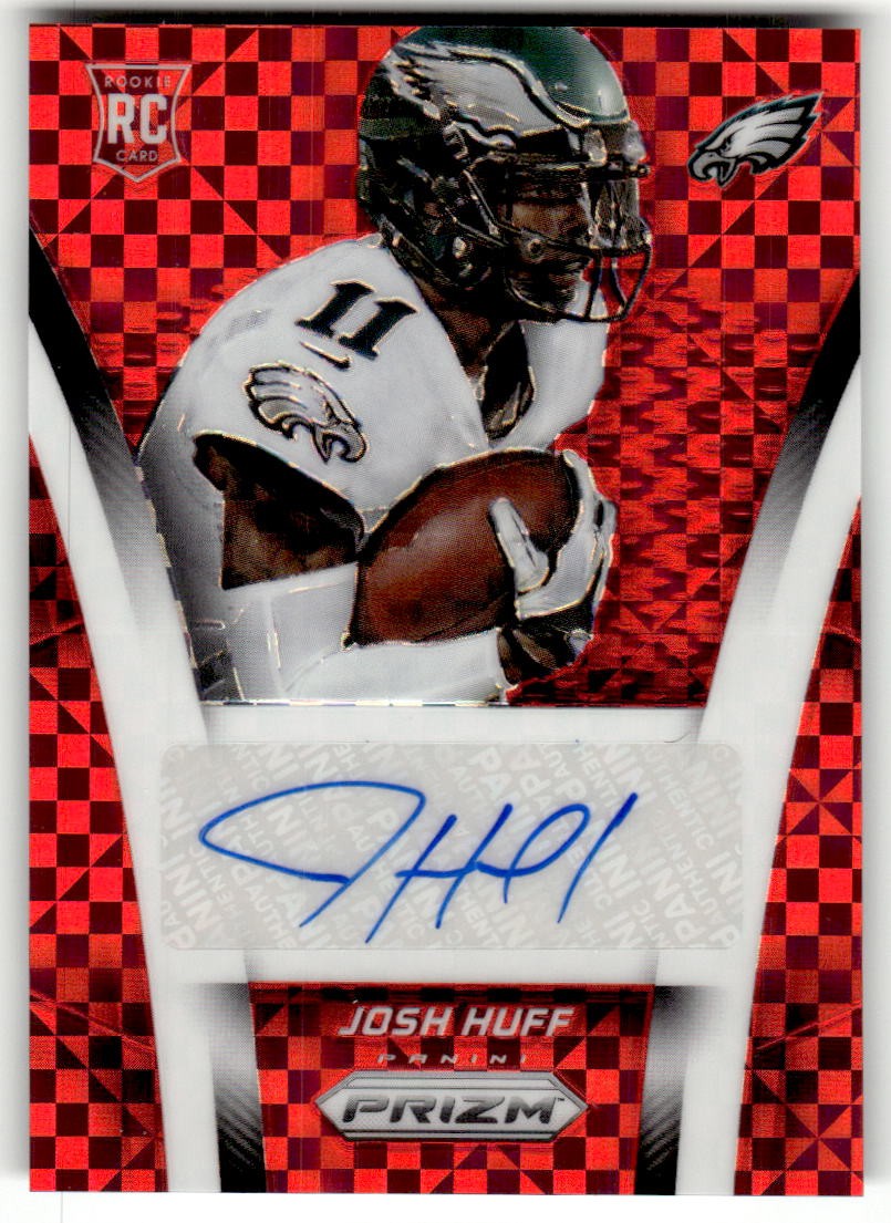 Josh Huff Panini Prizm Autograph Rookies #ARHU Red Power