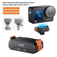Quick Release Adapter for DJI Osmo Action 5 Pro 4 3 Magnetic Base Tripod Mount