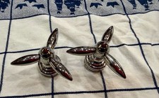 Delta Faucet H36 Chrome Neostyle Single Handle Faucet Lever Handles Pair