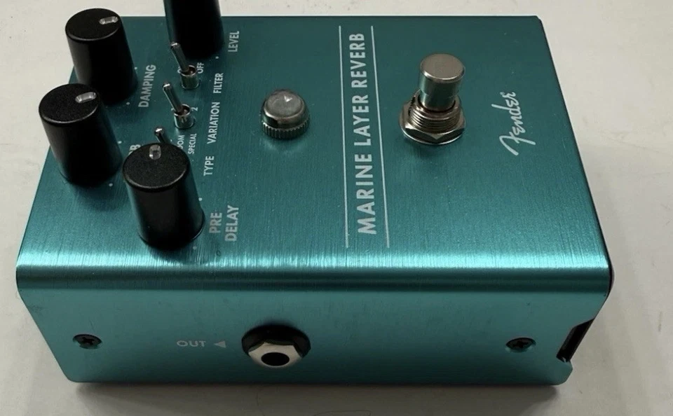 Fender Marine Layer Reverb Guitar Effect Pedal -Clean and Ised Lightly - Image 3 of 4