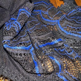 NWT Aubade Lace Underwired Bra Elec 34 B Black Blue