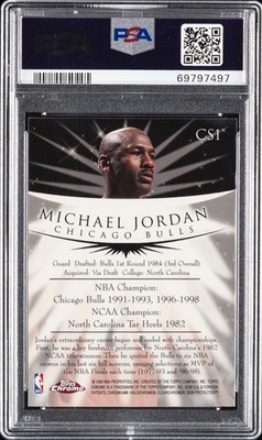 1998-99 Topps Chrome - Champion Spirit Michael Jordan #CS1 for