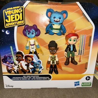 Star Wars Young Jedi Adventures Jedi Hero Collection 4 Action Figures Disney New