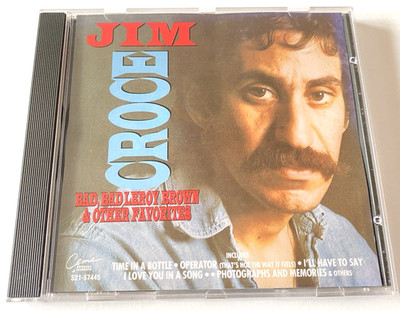 Jim Croce   Bad, Bad Leroy Brown & Other Favorites USA Import CD Album 1994
