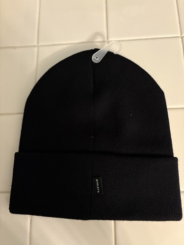 Neu mit Etikett Athleta Head Start Beanie schwarz gerippt gesticktes Logo Einheitsgröße $ 39 - Bild 4 von 9