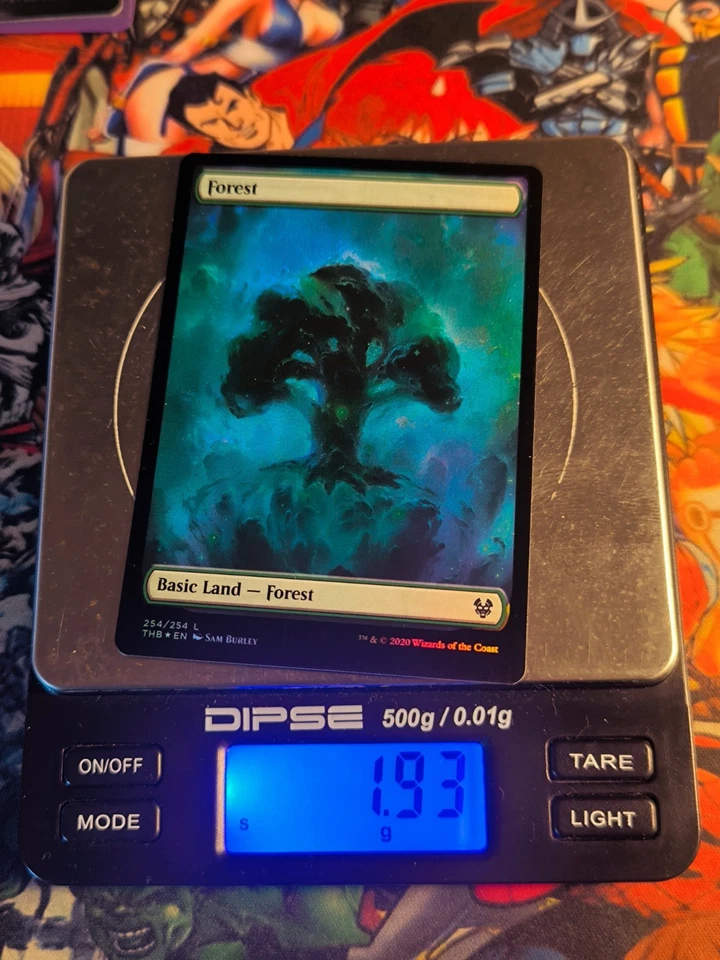 MTG Forest 🇬🇧 Nm Full Art Nyx Constellation Land FOIL Theros:Beyond Death OG - Bild 4 von 4