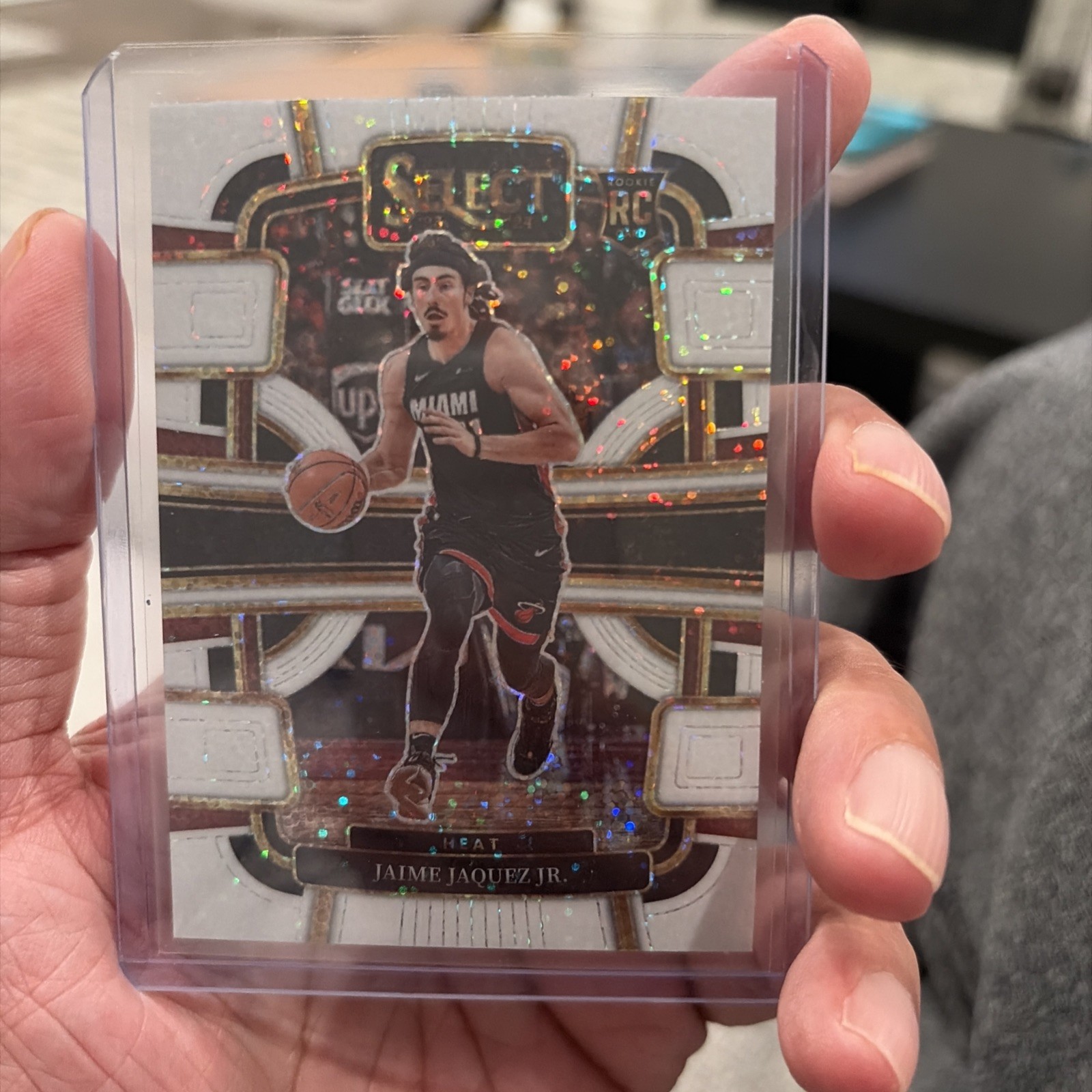 2023 Select - Rookie  - Concourse - Jaime Jaquez Jr.  White Sparkle Prizm (RC)