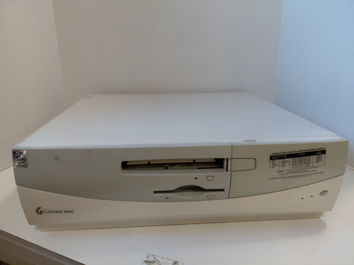 GATEWAY 2000 Vtg98 Desktop P55C - 233Mhz Pentium RAM WINDOWS 98 AS