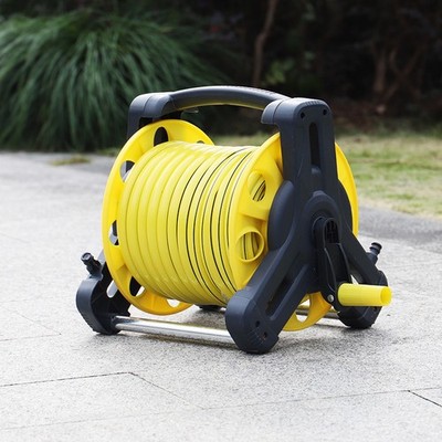 30m/50m Schlauchtrommel Schlauchaufroller Gartenschlauch für Garten & Camping