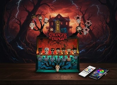Stranger Things LED Display Wandregal   3D Druck für Kinder Joy Funko Pop