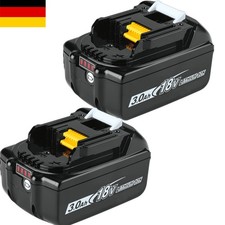 2packs Batteria 3.0Ah 18V per Makita 18V Battery BL1815 BL1840B Power Tools