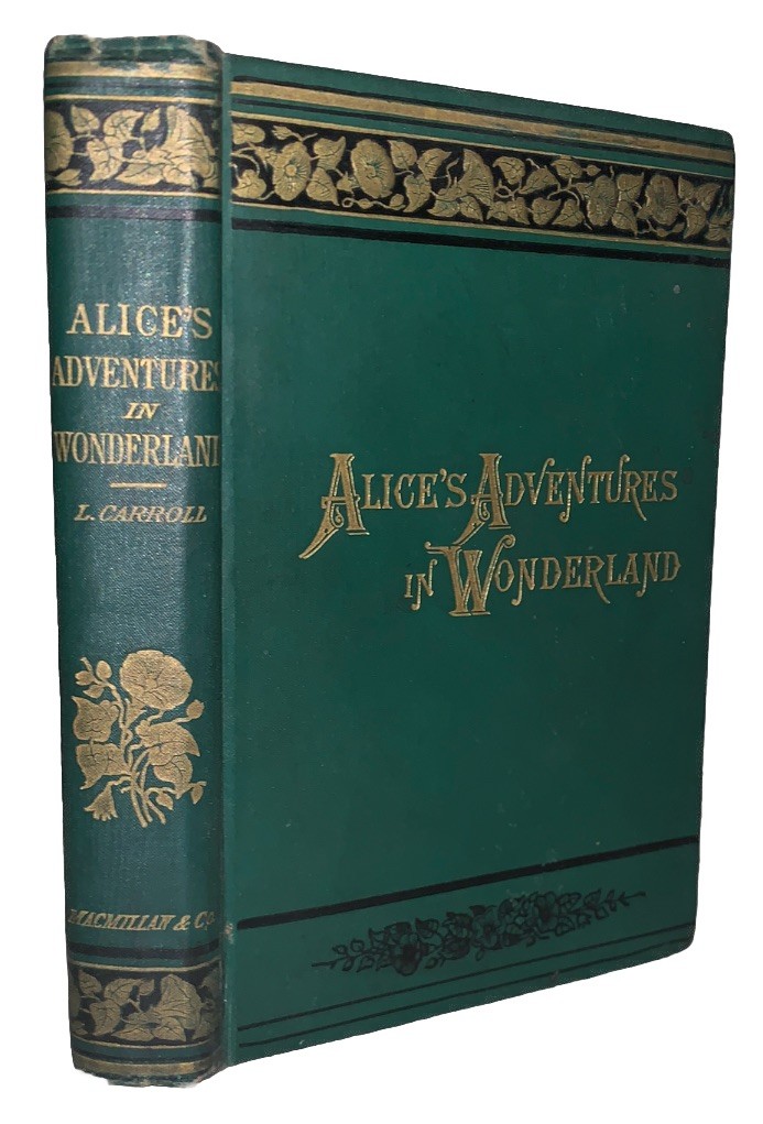 1897, ALICE'S ADVENTURES IN WONDERLAND, by LEWIS CARROLL, JOHN
