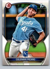 Lot 0f 9! 2023 Bowman Draft - Coleman Picard #BD-161 (RC)