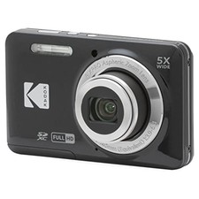 Kodak PIXPRO FZ55 BK 16MP Digital Camera 5x Optical Zoom 28mm Wide 2.7in LCD