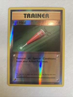 Full Heal 78/108 Evolutions Reverse Holo