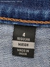 Carhartt Womens Blue Dark Wash Coin Pocket Denim Skinny Jeans Size 4R — photo 5