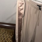 Brown Tuxedo Pants Side Satin Seam Drawstring Elastic Waist Sz 22-24 Lane Bryant — photo 10