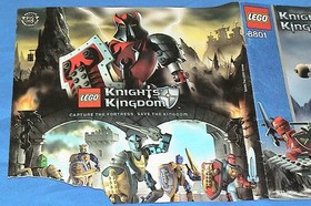 LEGO 8801 Knights Kingdom ATTACK BARGE 100% Complete