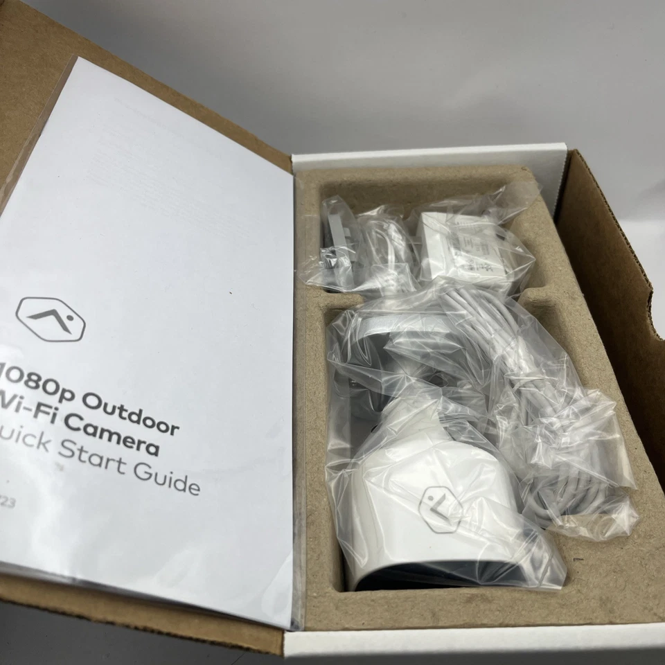 Alarm.com ADC-V723 HD 1080p Outdoor Wi-Fi Camera HDR Night Vision Wide FOV - NEW - Image 1 of 3