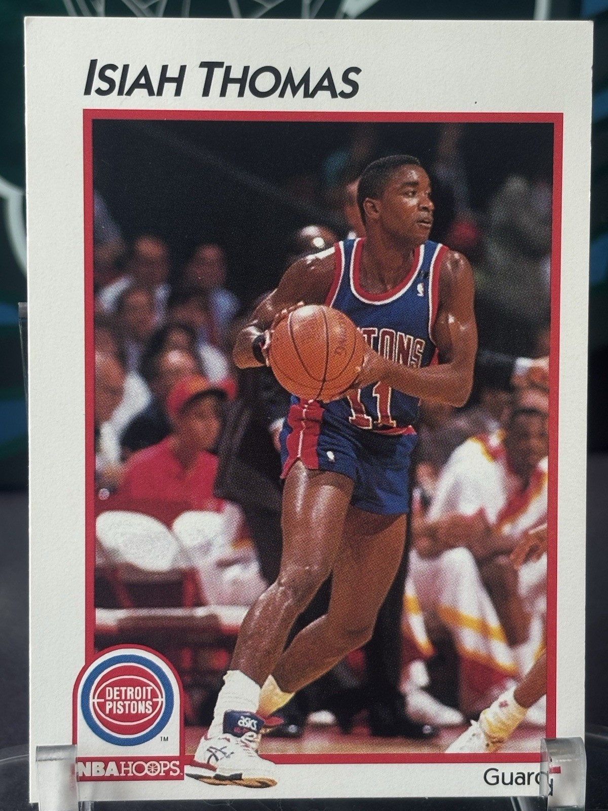 Isiah Thomas 1991 Hoops McDonalds #13 Detroit Pistons NBA