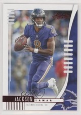 2019 Panini Absolute Red Lamar Jackson #13 3wo