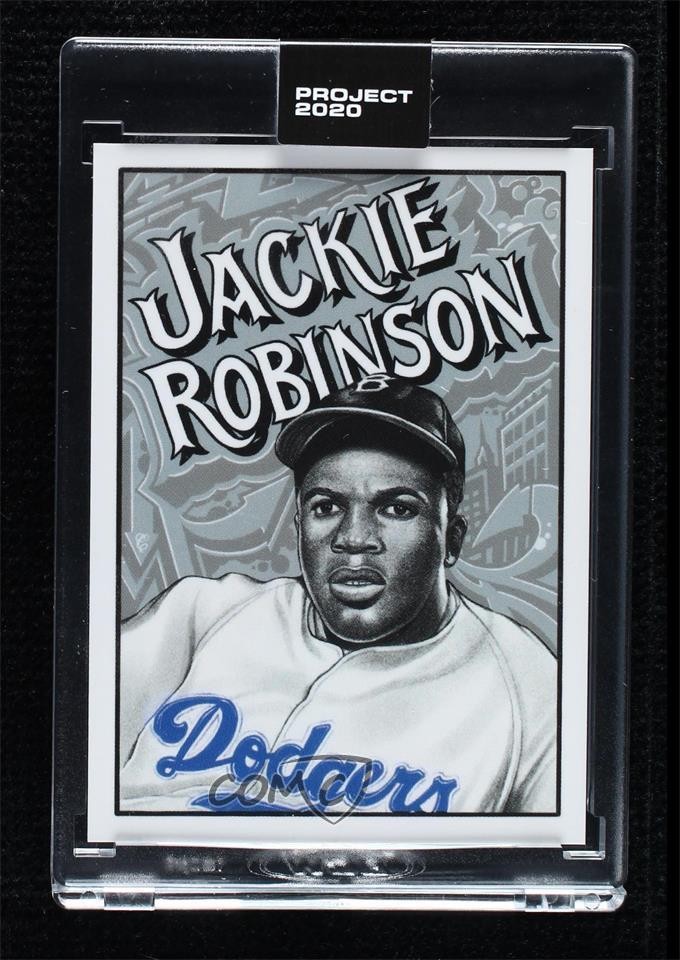 2020 Project 1952 Topps /11643 Jackie Robinson Mister Cartoon #79 HOF 07i7