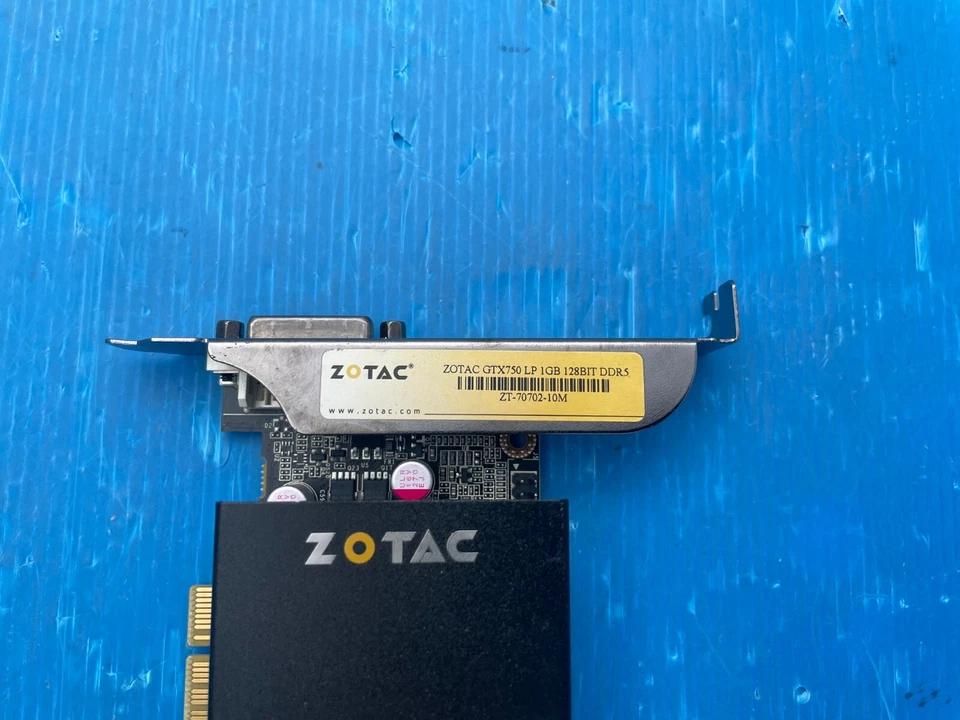 ZOTAC GTX 750 LP 1GB 128BIT DDR5 HDMI DP PORT Graphics Card - Image 3 of 4