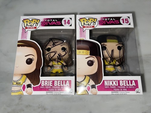 WWE Signed Funko POP Nikki Bella #15 + 